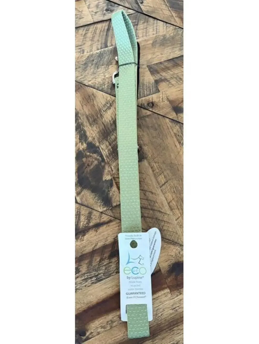 Lupine Eco Dog Leash, Moss, 1 In. x 6-Ft. - Quantity 1 - New